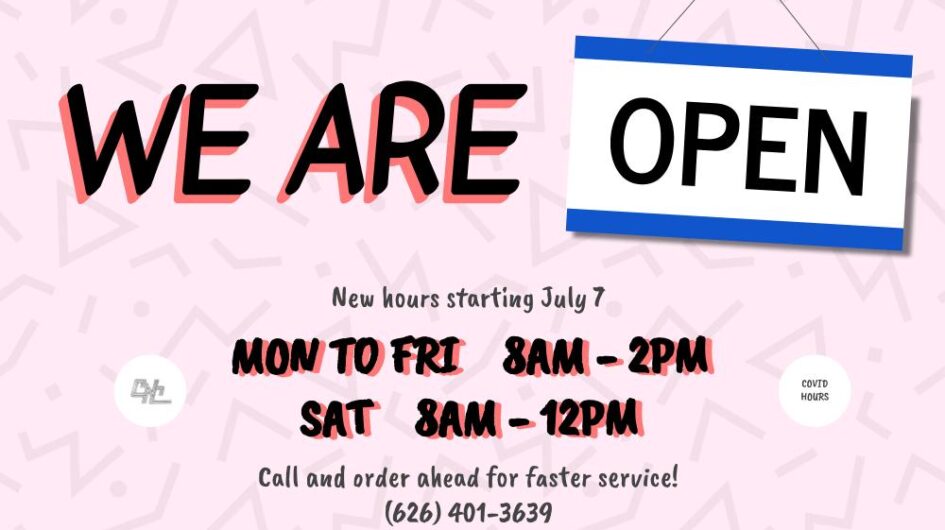 CNC is open Monday to Friday 8 am to 2 pm and Saturdays 8 am to noon