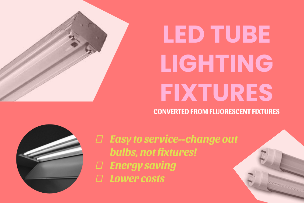 LED Tube Lighting Fixtures